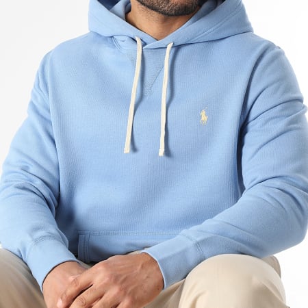 Polo Ralph Lauren - Sweat Capuche Original Player Bleu Clair