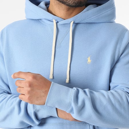 Polo Ralph Lauren - Sweat Capuche Original Player Bleu Clair