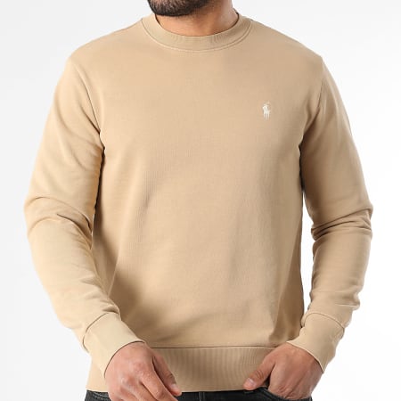 Polo Ralph Lauren - Sweat Crewneck Original Player Camel Clair