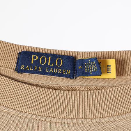 Polo Ralph Lauren - Sweat Crewneck Original Player Camel Clair