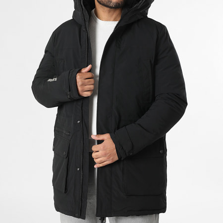 Superdry - Parka Capuche City Padded M5011909A Noir