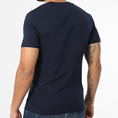 Tommy Jeans - Lot De 2 Tee Shirts Jersey 0687 Beige Clair Bleu Marine