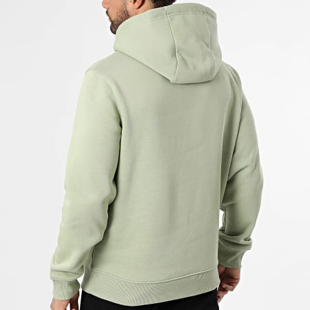 Tommy Hilfiger - Sweat Capuche Embroidery Flag 2735 Vert Kaki Clair