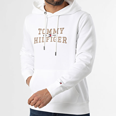Tommy Hilfiger - Sweat Capuche Icon Intechno 2528 Beige Clair