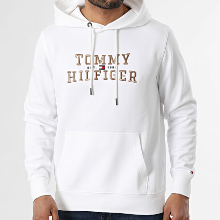 Tommy Hilfiger - Sweat Capuche Icon Intechno 2528 Beige Clair