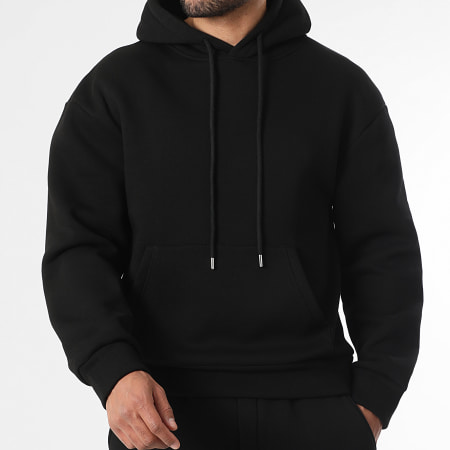 LBO - Sudadera con Capucha y Cordón 4078 Negro
