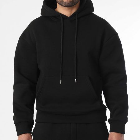 LBO - Sudadera con Capucha y Cordón 4078 Negro