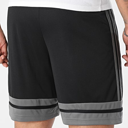 Adidas Sportswear - Short Jogging Squa 25 JN4447 Noir Gris Rouge