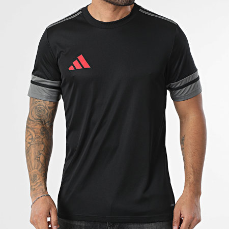 Adidas Sportswear - Tee Shirt Squa 25 JN4450 Noir Gris
