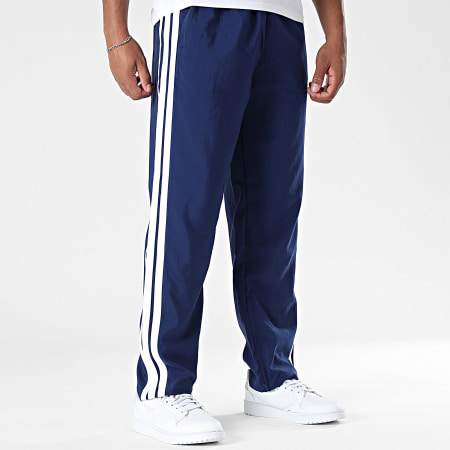 Adidas Sportswear - Pantalon Jogging A Bandes Stanford 3 Stripes JE6400 Bleu Marine Blanc