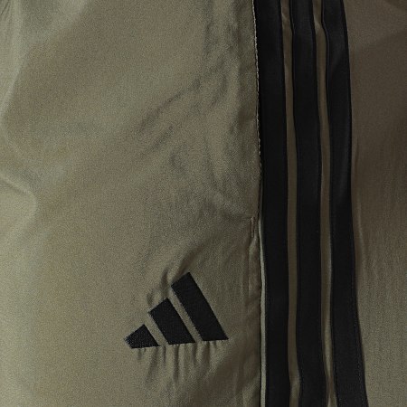 Adidas Sportswear - Pantalon Jogging A Bandes Stanford 3 Stripes JE6401 Vert Kaki Noir