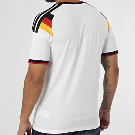 Adidas Sportswear - Maillot De Foot Officiel Allemagne Domicile 2026 KD8363 Blanc Noir Rouge Jaune