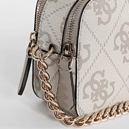 Guess - Handbag Women Noelle II BG9672140 Gray Gold