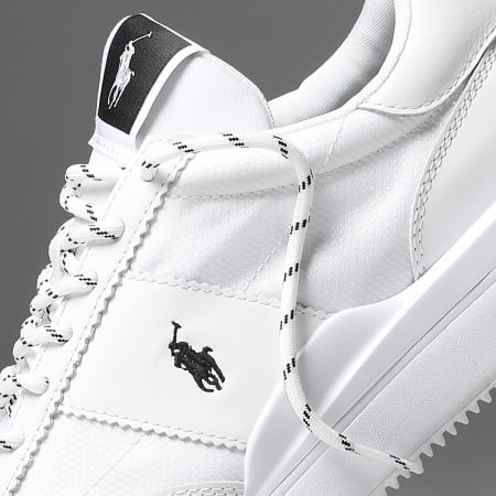 Polo Ralph Lauren - Zapatillas Train 89 White Black Exclusivo Ryses x SUPERLACED