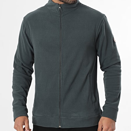 Jack And Jones - Veste Polaire Zippée Brick Gris