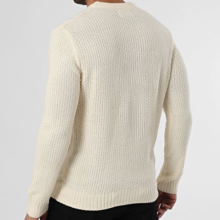 Paname Brothers - Textured Sweater 1018 Light Beige