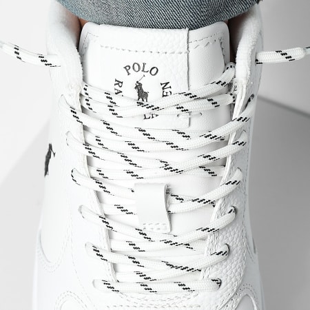 Polo Ralph Lauren - Sneaker Masters Court Wit Zwart x SUPERLACED