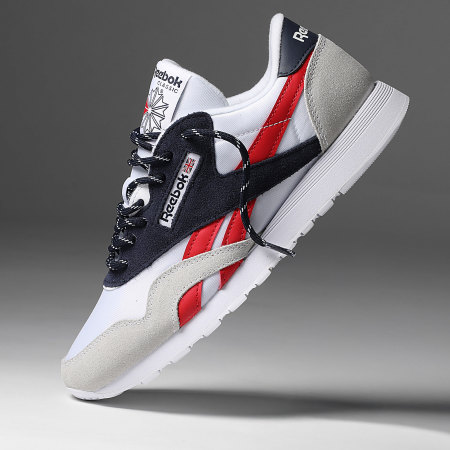 Reebok - Sneaker Classic Nylon 100209146 White Vector Navy Prince Red X  SUPERLACED