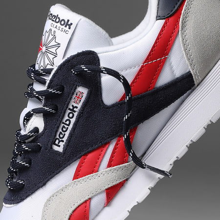 Elle X Reebok Reebok - Baskets Classic Nylon 100209146 White Vector Navy Prince Red X ...