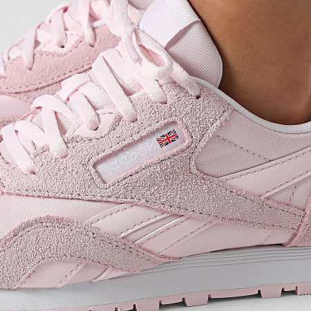 Reebok - Zapatillas Mujer CL Nylon 100226178 Mora Blanco