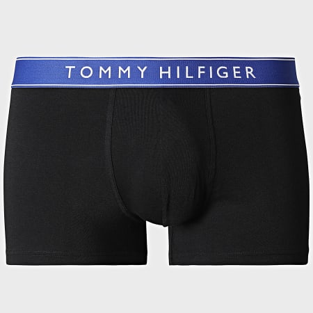 Tommy Hilfiger - Lot De 3 Boxers 3457 Noir Vert Bleu Roi