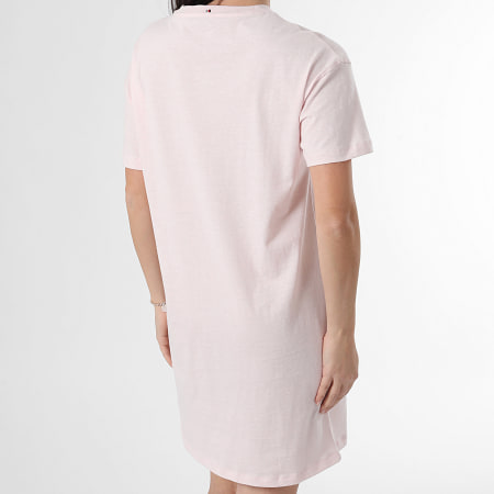 Tommy Hilfiger - Robe Tee Shirt Femme 5767 Rose Clair