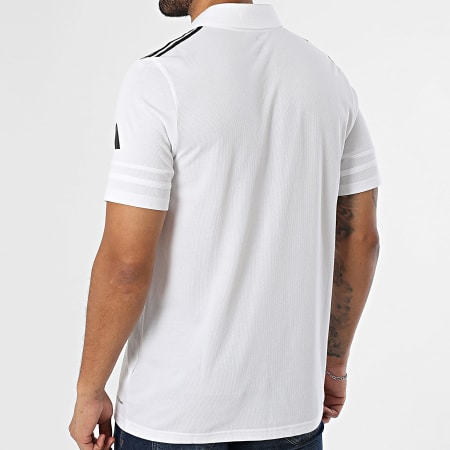 Adidas Sportswear - Polo Manches Courtes SQ25 JY3419 Blanc