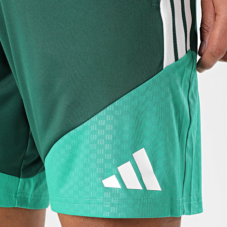 Adidas Sportswear - Short Jogging A Bandes Fédération Algérienne De Football JZ0212 Vert
