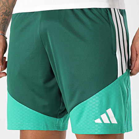 Adidas Sportswear - Short Jogging A Bandes Fédération Algérienne De Football JZ0212 Vert