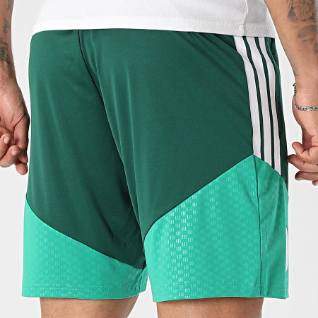 Adidas Sportswear - Short Jogging A Bandes Fédération Algérienne De Football JZ0212 Vert