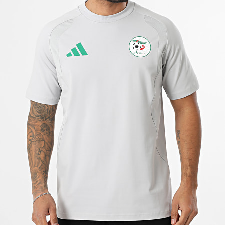 Adidas Sportswear - Tee Shirt Fédération Algérienne De Football JZ6257 Gris