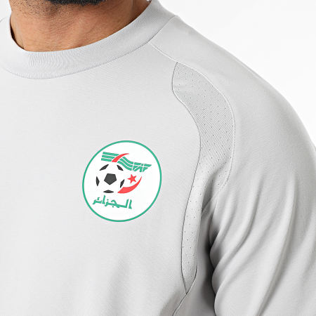 Adidas Sportswear - Tee Shirt Fédération Algérienne De Football JZ6257 Gris