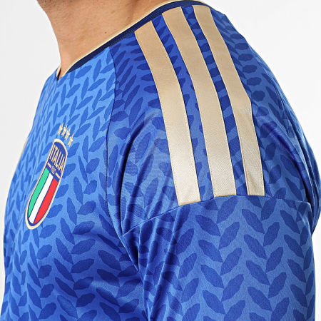 Adidas Sportswear - Maillot De Foot Officiel Itallie Domicile 2026 JL6937 Bleu Roi Doré