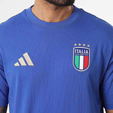Adidas Sportswear - Tee Shirt 3 Stripes Italie JZ2064 Bleu Roi