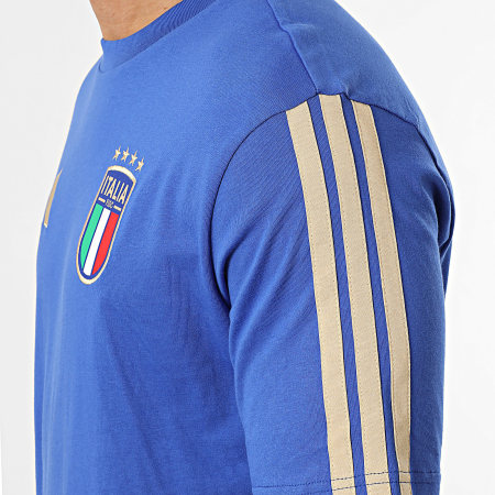 Adidas Sportswear - Tee Shirt 3 Stripes Italie JZ2064 Bleu Roi
