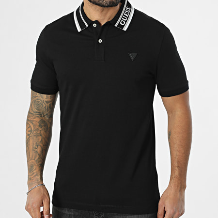 Guess - Polo Manches Courtes M6RP60-K7O64 Noir