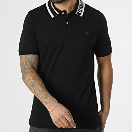 Guess - Polo Manches Courtes M6RP60-K7O64 Noir