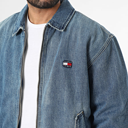 Tommy Jeans - Veste Jean Zippée Essential Padded 2269 Bleu Denim