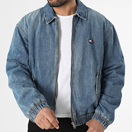 Tommy Jeans - Veste Jean Zippée Essential Padded 2269 Bleu Denim