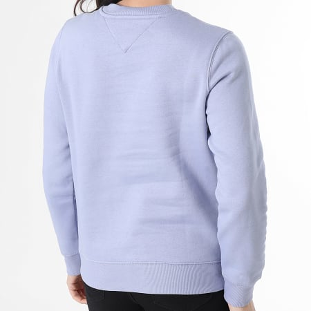Tommy Jeans - Sweat Crewneck Femme Flag Crew 9959 Bleu Clair