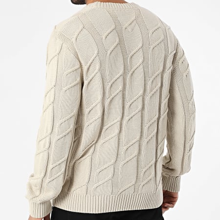 Tommy Jeans - Pull Chunky Cable Knit 2355 Beige