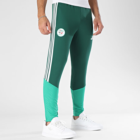 Adidas Sportswear - Pantalon Jogging A Bandes Fédération Algérienne De Football JZ0216 Vert