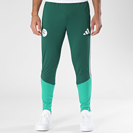 Adidas Sportswear - Pantalon Jogging A Bandes Fédération Algérienne De Football JZ0216 Vert