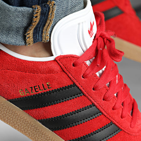 Adidas Originals - Baskets Gazelle IH9634 Better Scarlet Core Black Footwear White