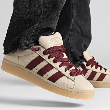 Adidas Originals - Zapatillas Campus 00s IH4097 Piedra Caqui Burdeos Goma 3