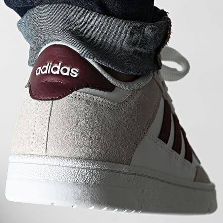 Adidas Sportswear - Baskets Rapid Court Low KI3951 Footwear White Maroon