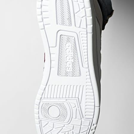 Adidas Sportswear - Baskets Rapid Court Low KI3951 Footwear White Maroon