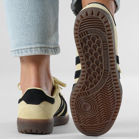 Adidas Originals - Zapatillas Mujer Bermuda BRMD JI2659 Amarillo Polvo Negro Central Gris Tres