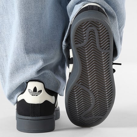 Adidas Originals - Baskets Femme Campus 00s W KK3558 Core Black Cream White Gold Metallic