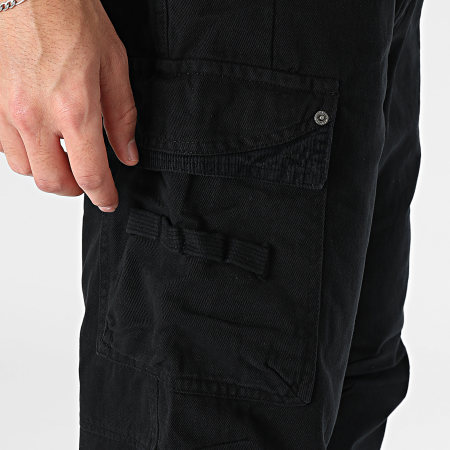 KZR - Pantalon Cargo 501 Noir